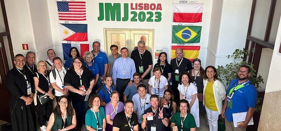 Australian pilgrimage leaders meeting with the Lisbon WYD Local Organising Committee in preparation for more than 1500 Australian pilgrims heading to Lisbon for WYD 2023. Image: National Centre for Evangelisation/Supplied