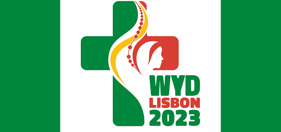 The logo for the 2023 World Youth Day in Lisbon, Portugal. Image: World Youth Day Lisbon 2023.